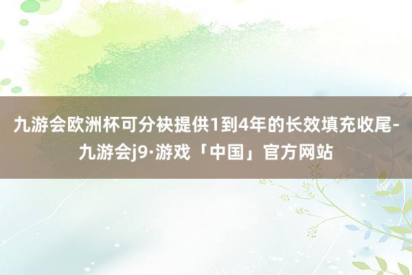九游会欧洲杯可分袂提供1到4年的长效填充收尾-九游会j9·游戏「中国」官方网站