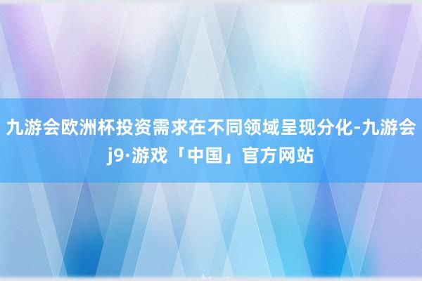 九游会欧洲杯投资需求在不同领域呈现分化-九游会j9·游戏「中国」官方网站